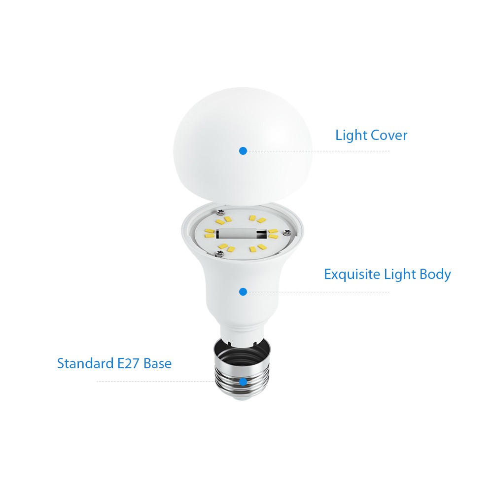 [Philips] Bóng ESS Led Bulb 6.5W E27 Ánh Sáng Vàng/Trắng AC 220-240V 3000k-5700k