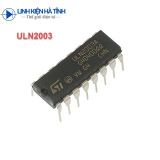 Vi mạch điện tử ic uln2003an dip16 uln2003a uln2003 uln2003apg dip electronic đảo pha đầu vào