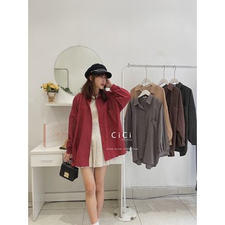 [Mã FATHANG5 giảm 10K đơn 50K] Áo sơmi kẻ caro CICISTUDIO