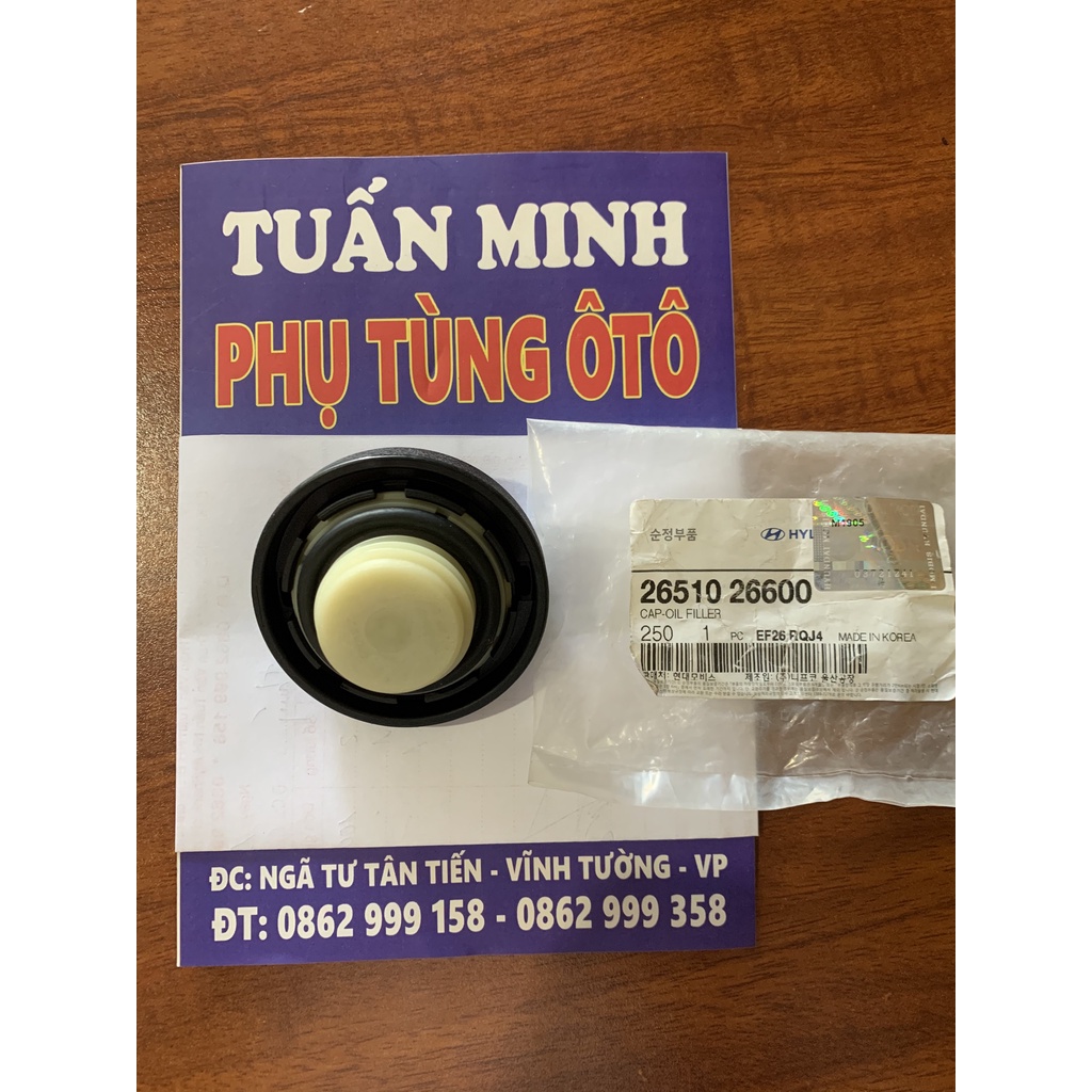 Nắp đổ dầu máy Morning-Getz-Grand i10