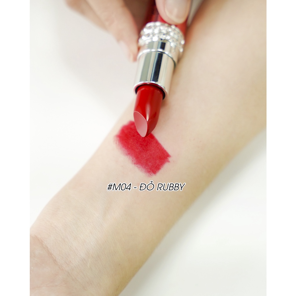 Son lì dưỡng ẩm lâu trôi RIORI HANAMATTE ME 4.5g