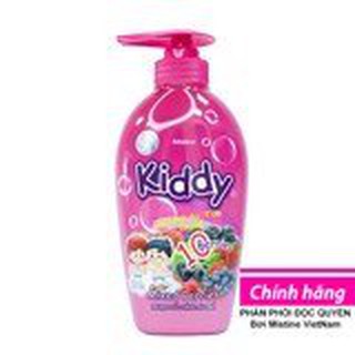 SỮA TẮM GỘI TOÀN THÂN TRẺ EM HƯƠNG TRÁI CÂY MISTINE HEAD TO TOE BATH MIXED BERRIES 400ML