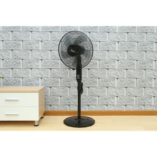 Quạt đứng thời trang midea fs40-15qr quạt nhẹ, quạt êm có remote