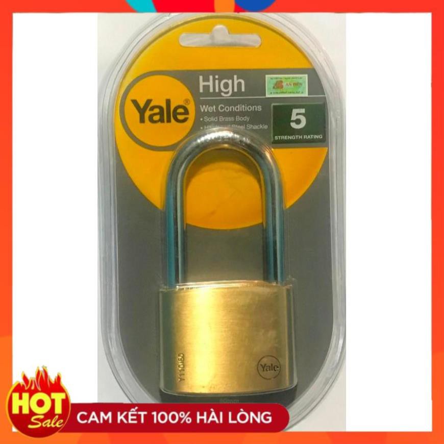 Ổ khoá bấm chống trộm Yale Y110/60- ổ khóa bấm càng dài cao cấp