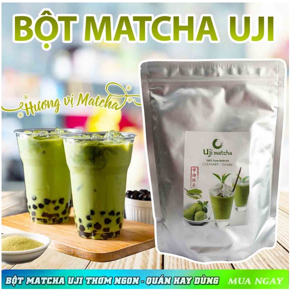 BỘT TRÀ XANH: UJI MATCHA NHẬT 100g - 500g