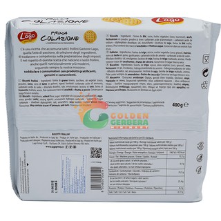 Bánh Lago Prima Colazione biscuits 400g