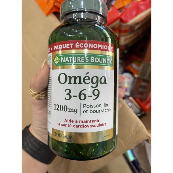 Viên Uống Dầu Cá Nature's Bounty Omega 3-6-9