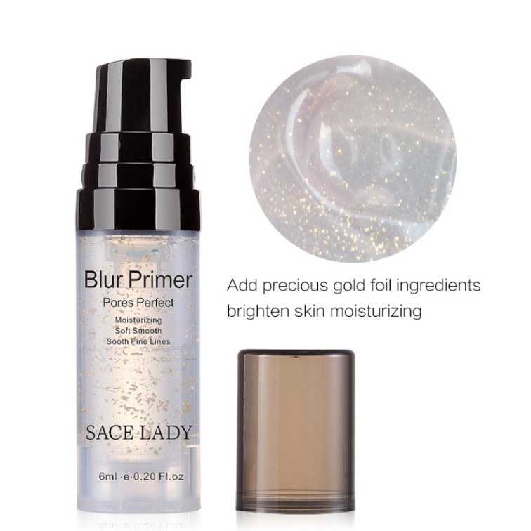 [Hàng mới về] Kem lót vàng 24K trang điểm nền kiềm dầu 6ml Sace Lady | BigBuy360 - bigbuy360.vn