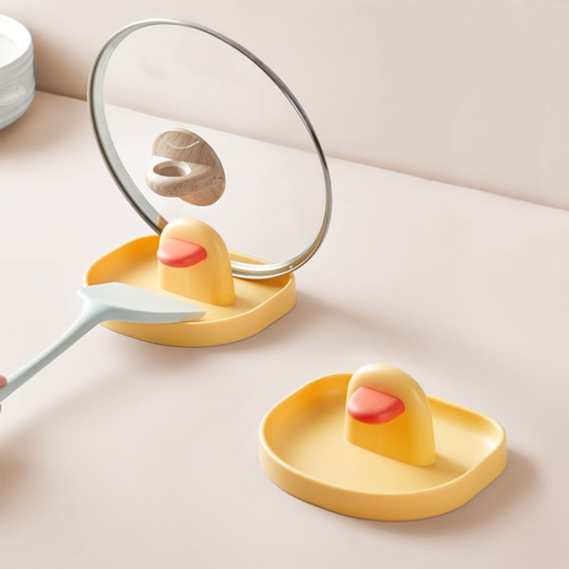 Giá Đỡ Nắp Nồi Hình Hoạt Hình Siêu Đáng Yêu