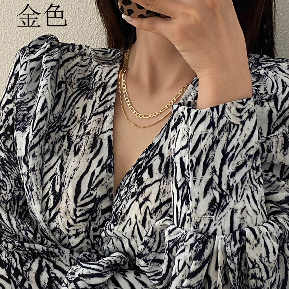 【COD】Vòng cổ Nhiều Lớp Phong Cách Retro Thời Trang Cho Nữ