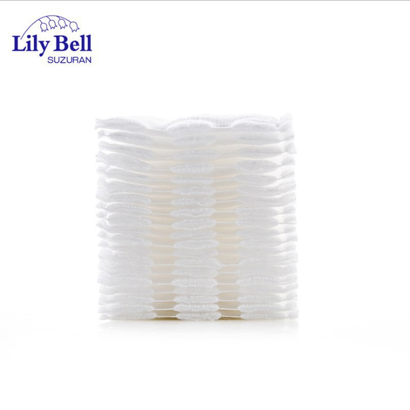 Bông tẩy trang Lily Bell vỏ xanh Extra Thin 240 miếng