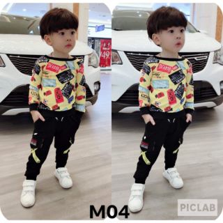 Xả hàng Bộ hiphop bé trai
