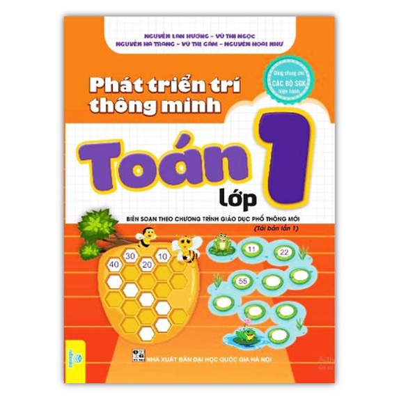 Sách - Phát triển trí thông minh toán - lớp 1 ( tái bản lần 1 )
