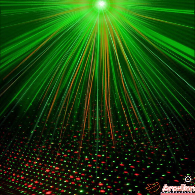 Đen Đèn Chiếu Laser Hình Bầu Trời Đầy Sao Kèm Điều Khiển Từ Xa Tiện Dụng Cho Dj / Sân Khấu