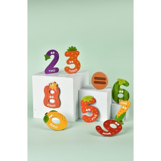 combo số và chữ magnetic Mideer