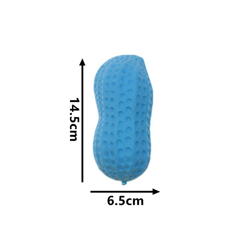Đồ chơi bóp tay hình hạt đậu phộng lớn 14.5cm giúp giảm căng thẳng