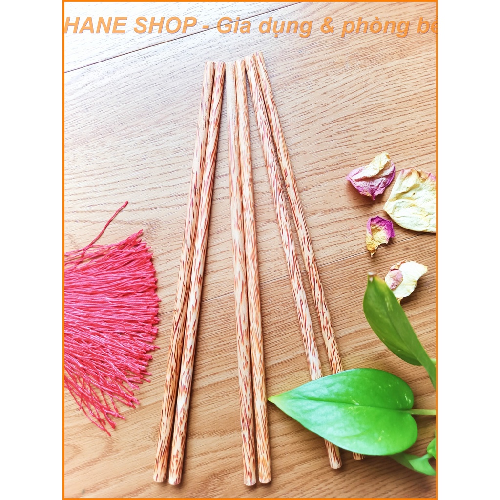 Set 10 đổi đũa gỗ dừa Thành Nhân - Hàng VN chất lượng cao
