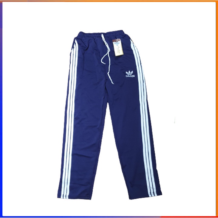 Quần thể thao nam nữ 3 Sọc nỉ dày dặn, Quần jogger 3 lines thu đông co giãn ống suông ống bo