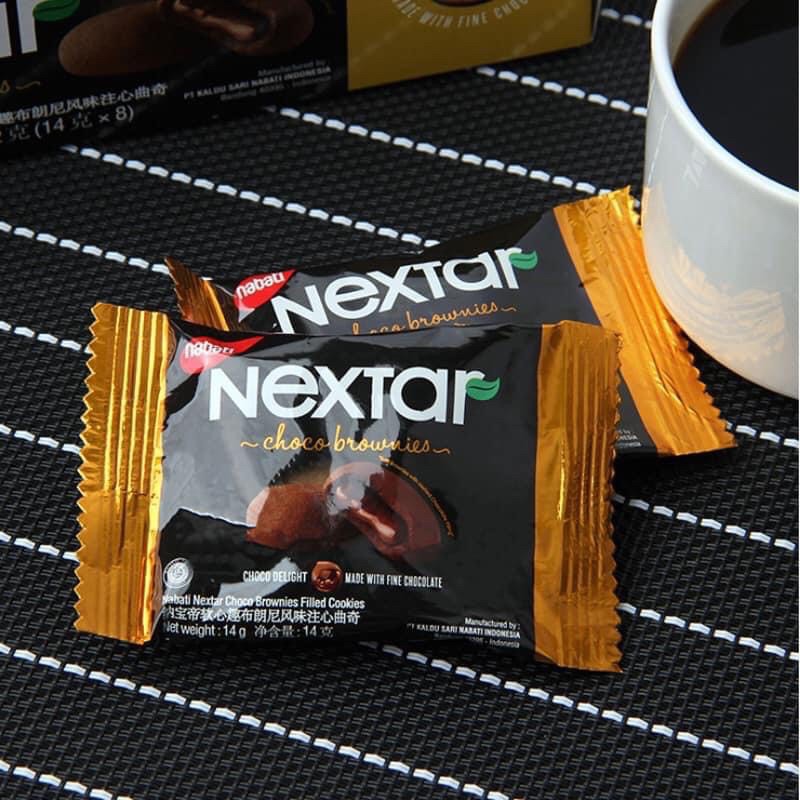 Bánh Nextar Nabaodi Brownie Chocolate tươi hộp 8 cái x 4 hộp