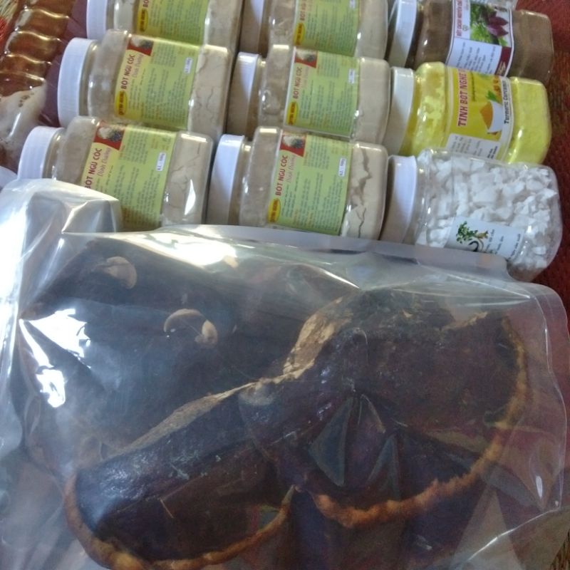 1kg nấm linh chi rừng nguyên tai