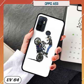 Ốp lưng điện thoại OPPO A53 - lưng nhám viền dẻo