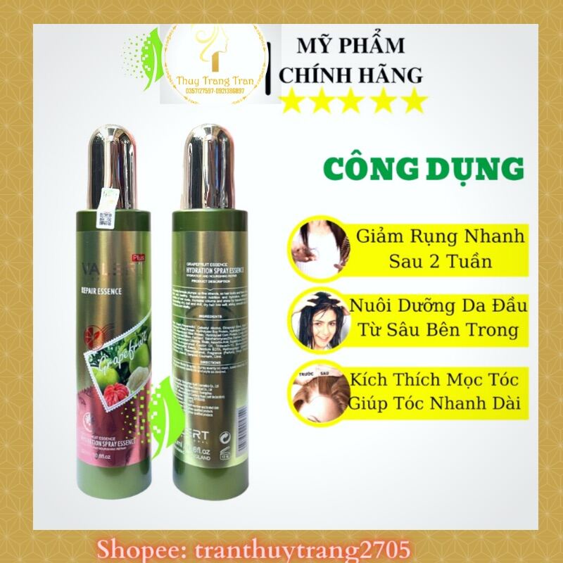 Xịt Dưỡng Tóc Tinh Dầu Bưởi 220ml Ngăn ngừa rụng tóc - kích thích mọc tóc - phục hồi tóc hư tổn