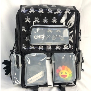 Balo CND Colkids Club SS5 nhựa Trong Suốt và Full Tag + giấy thơm
