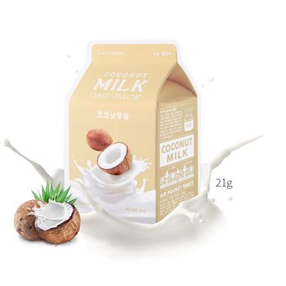 Mặt Nạ Dưỡng Da Apieu Milk One-Pack 21g