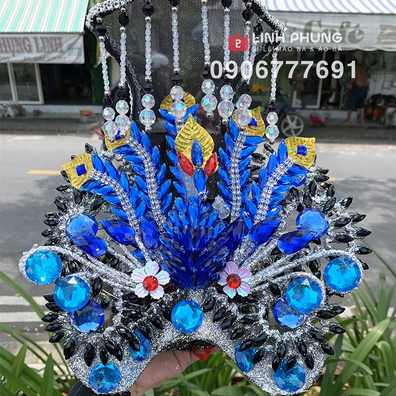 Mão 5 Bà Ngũ Hành - Mẫu Hột Đá Toàn Màu - Size tượng: 40cm  BTM
