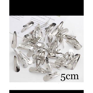 Phôi kẹp tóc giọt nước 5cm ( 10 cái)