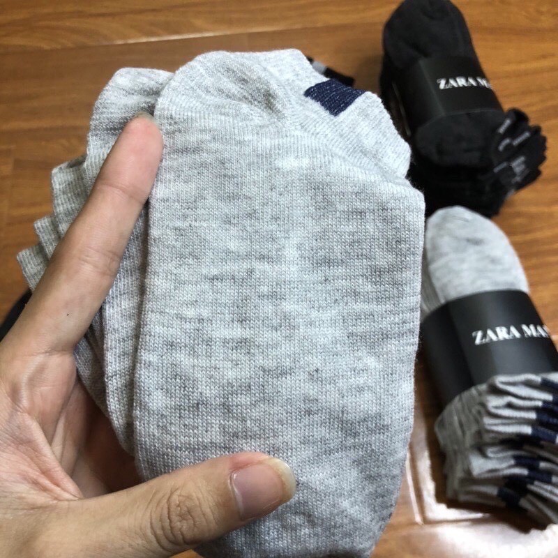 Sét 10 đôi tất zara cổ ngắn nam rẻ đẹp