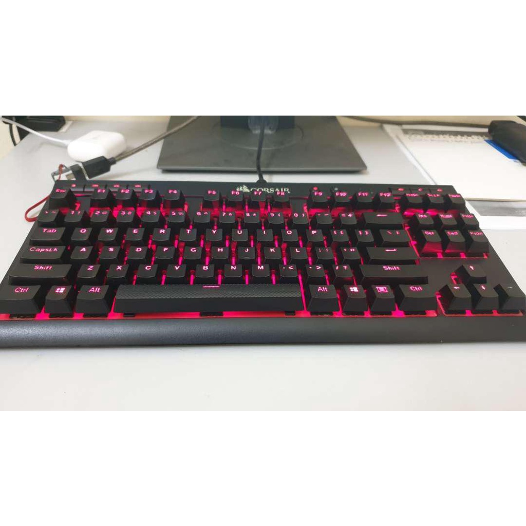 Keycap Corsair lắp vừa PBT dày in doubleshot xuyên led font chữ đẹp hơn keycap Razer nút phím mặc định, km keypulle dài