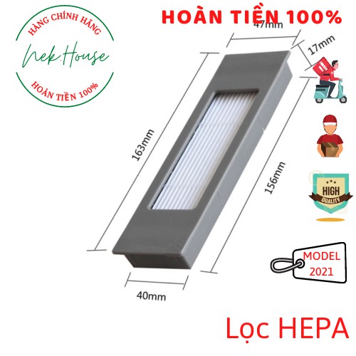 Phụ kiện T8 Aivi / T8 / T8 Aivi Plus chính hãng - Khăn lau , chổi chính , chổi phụ ( cặp chổi lùa ) , tấm lọc bụi