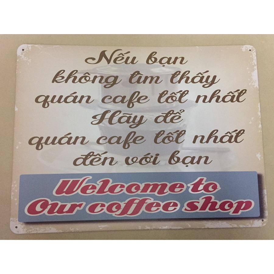 (30x40cm) Tranh thiếc chủ đề Việt Nam: phụ nữ, cafe, beer, Sài Gòn xưa