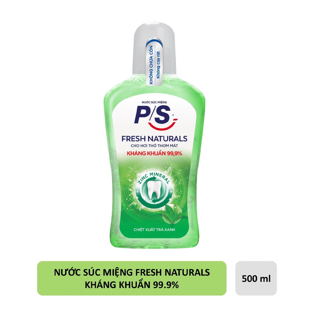 Nước Súc Miệng P/S Kháng Khuẩn 500ml