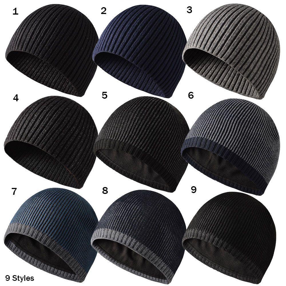 Mũ Beanie Dệt Kim Màu Trơn Dễ Thương 9 Kiểu Lựa Chọn Cho Bạn Gái