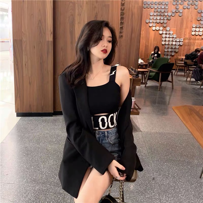 Áo dây crotop Forgirl Unlock bản to cá tính