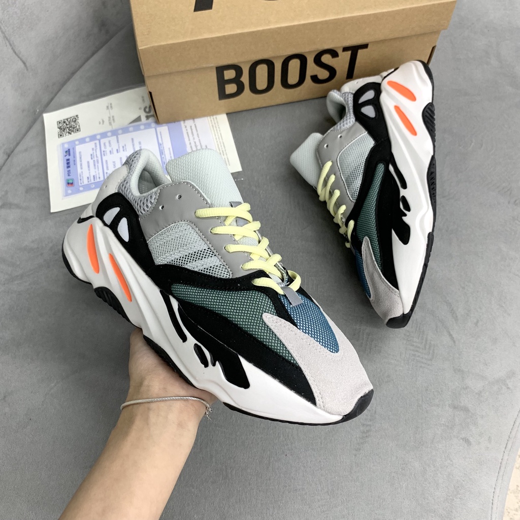 GIÀY THỂ THAO 700 XANH,GIÀY SNEAKER 700 XANH CAO CẤP SIÊU ÊM, SIÊU HOT TẶNG BOX BẢO VỆ