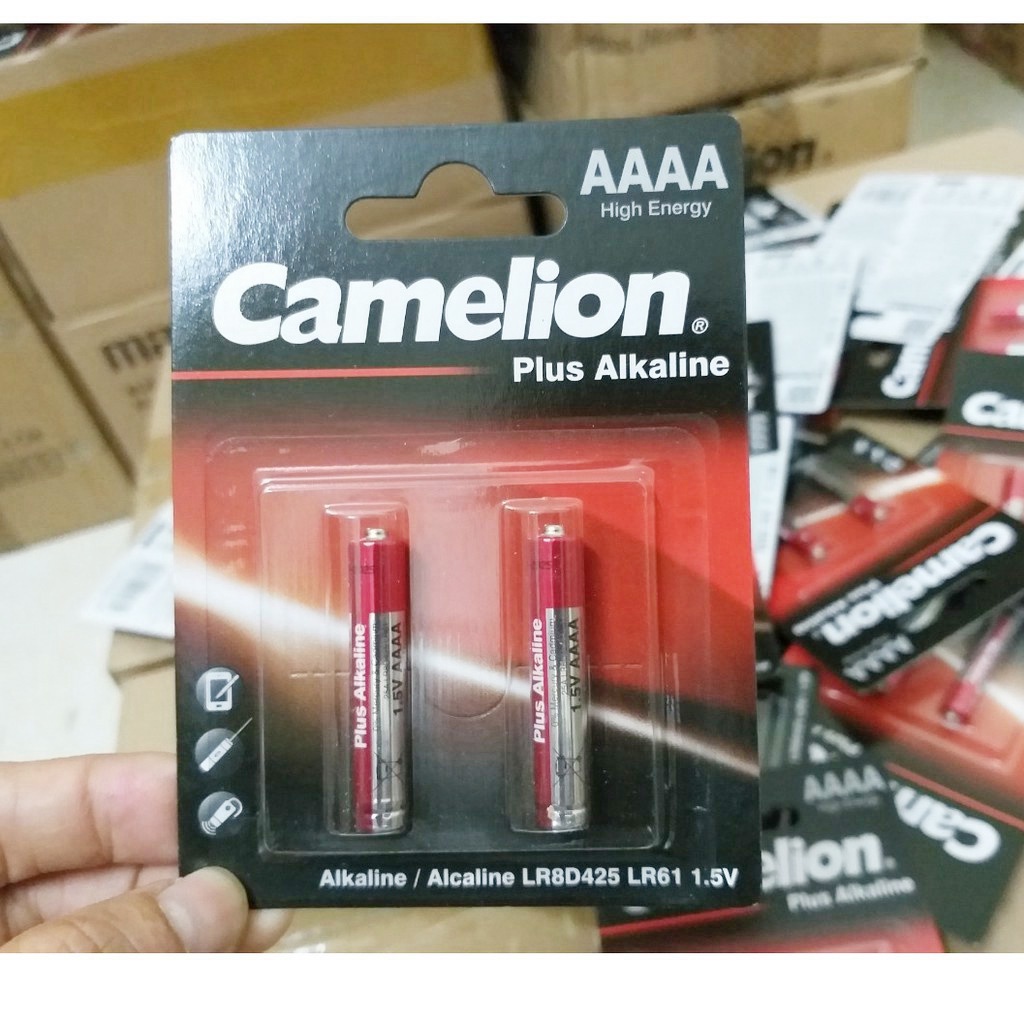 [HOT SALE] Pin AAAA ( Pin 4A) Camelion/ Energizer 1.5V Chính Hãng - VỈ 2 VIÊN Cho Đèn Laser, Bút Cảm Ứng