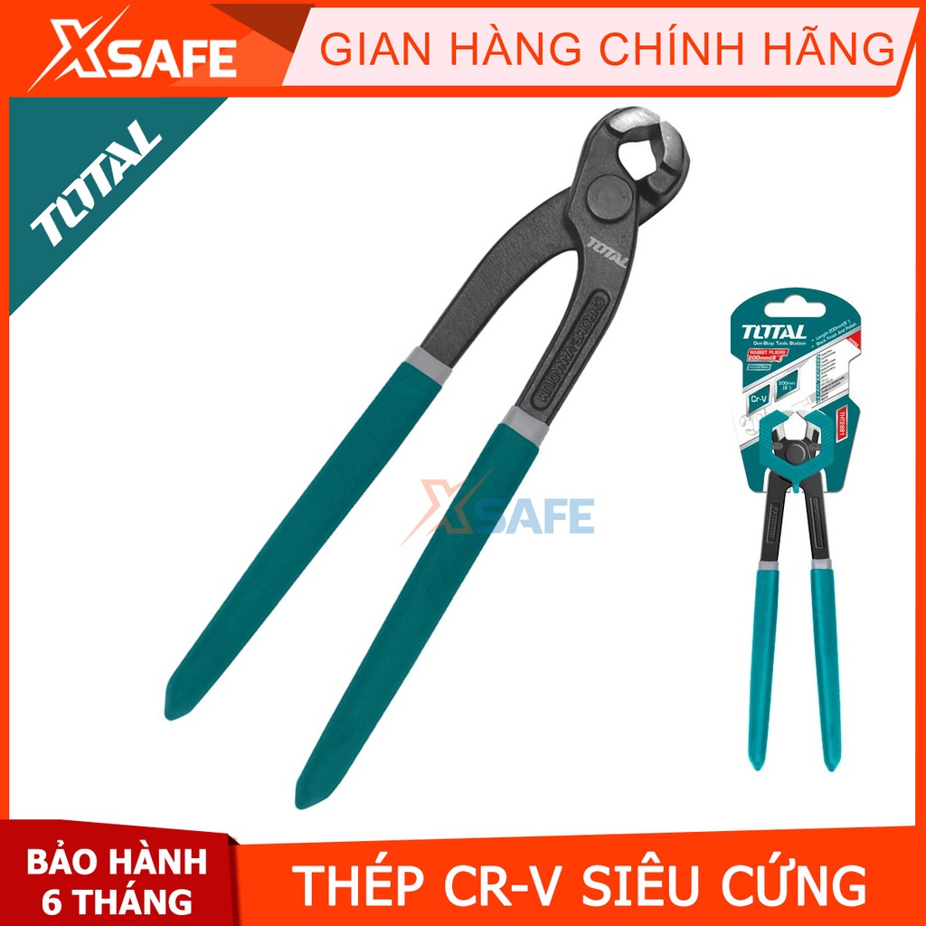 Kìm càng cua TOTAL size 8inch 9inch 10inch Kềm càng cua thép Cr-V không rỉ siêu cứng kẹp cắt gắp giữ uốn vật nặng nóng