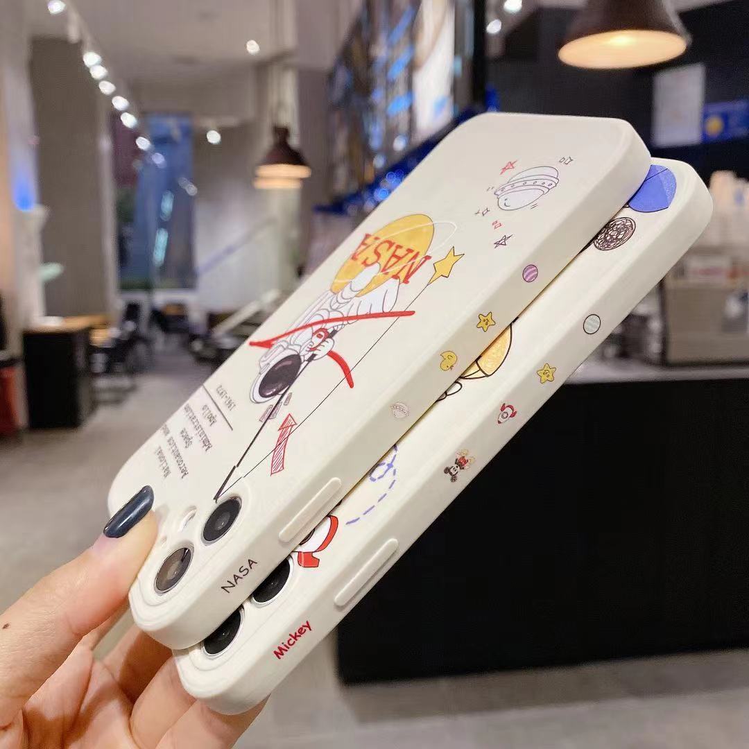 Ốp điện thoại TPU dẻo in hoạt hình phi hành gia chống sốc chống trầy cho iPhone 7 8 Plus iPhone 11 Pro XR / XS / X | BigBuy360 - bigbuy360.vn