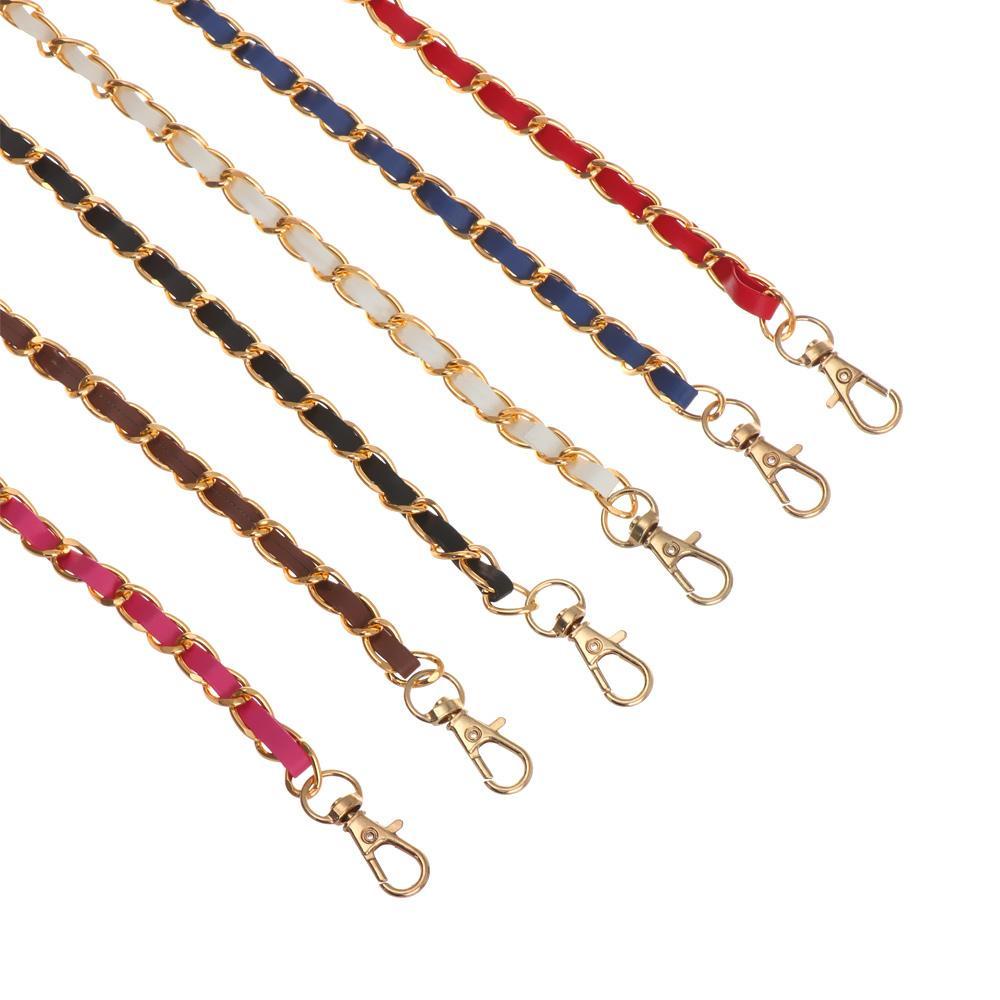 Dây Đeo Túi Xách Bằng Da PU Phối Kim Loại Thay Thế Tiện Dụng