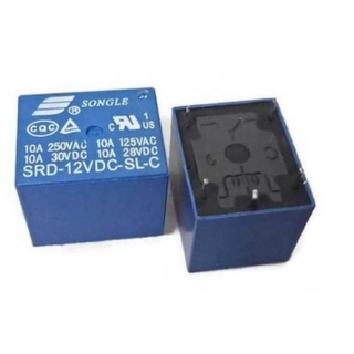 Rơ le 12V10A 5 Chân SRD-12VDC-SL-C hãng song le