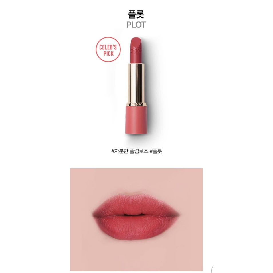 (ĐỦ BILL) SON ESPOIR NOWEAR LIPSTICK