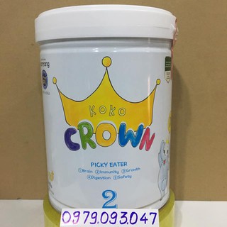 sữa koko Crow 2 (cho trẻ biếng ăn) 800g date; 12/2021