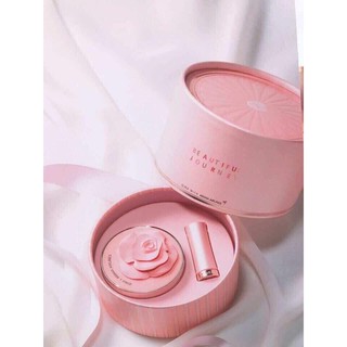 Set Phấn Nước + Son mini OHUI Ultimate Cover Cushion Moisture Beautiful Journey