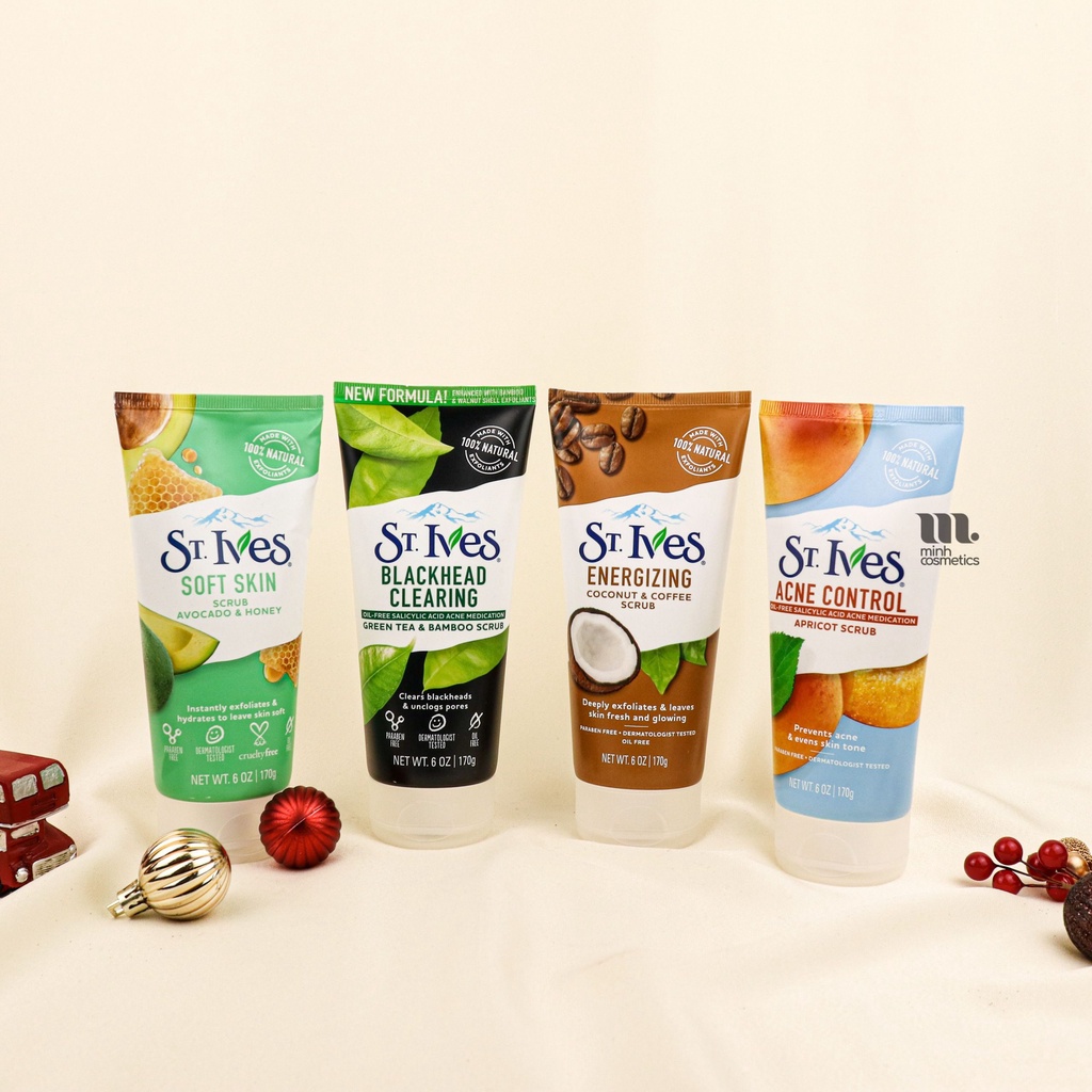 Tẩy Tế Bào Chết Cho Mặt St.Ives 170g