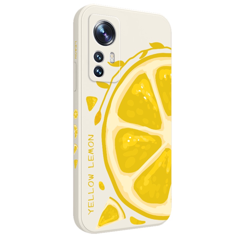 Ốp Điện Thoại Hình Quả Chanh Cho Xiaomi Mi 12 12S 12X 11 Pro Lite Ultra 11Lite 11i