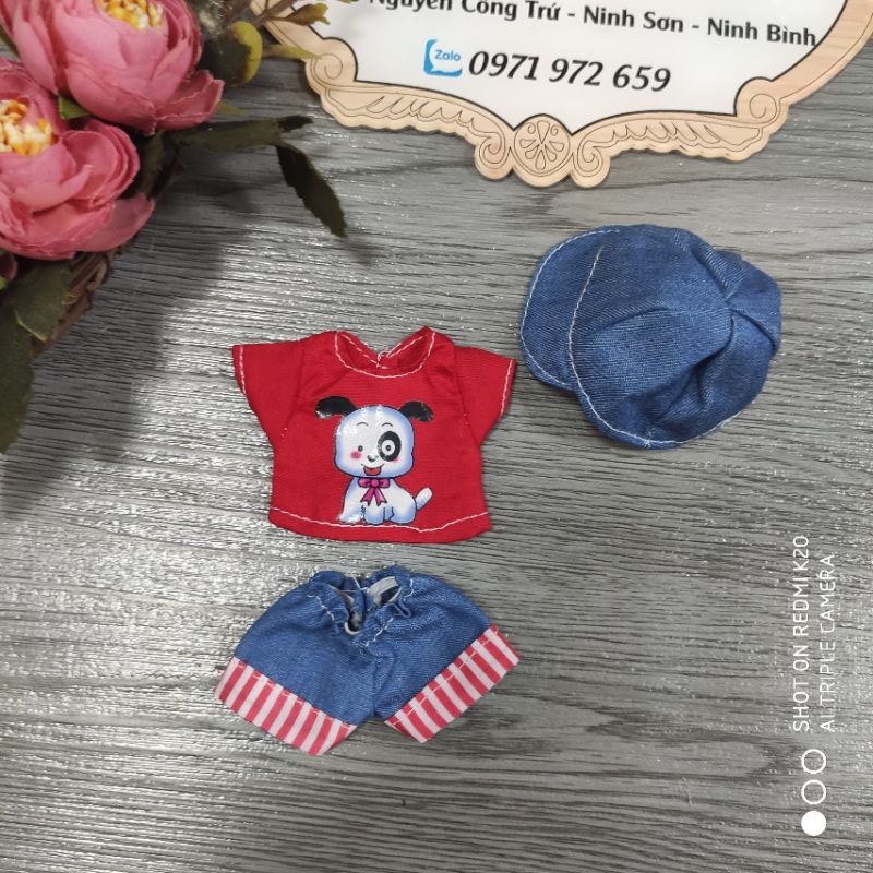 Các Mẫu Quần Áo Cho Búp Bê Bé Trai 16cm Phong Cách, Cá Tính ,Hàng Chọn Lọc