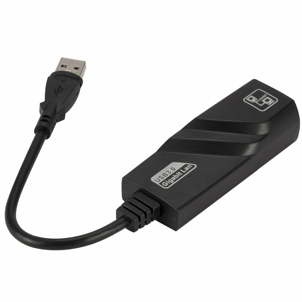 Dây chuyển đổi USB 3.0 sang lan 10-100-1000 Mbps Gigabit - Đầu cáp chuyển đổi cổng USB 3.0 sang cổng mạng lan RJ45 | WebRaoVat - webraovat.net.vn